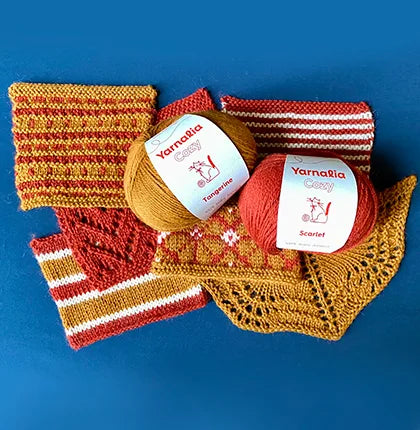Knitting with Cozy Yarn