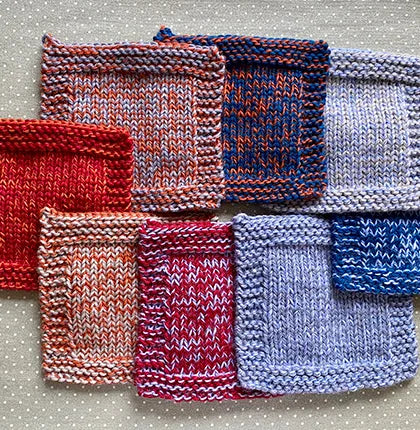 Spring Color Double Stranding with Wooly and Skylark - Part 2