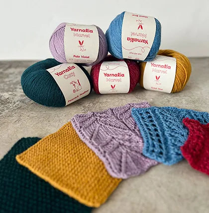 Color palette inspiration with Yarnalia