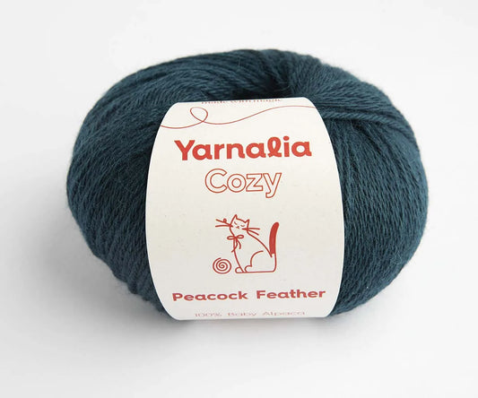 Cozy Peacock Feather