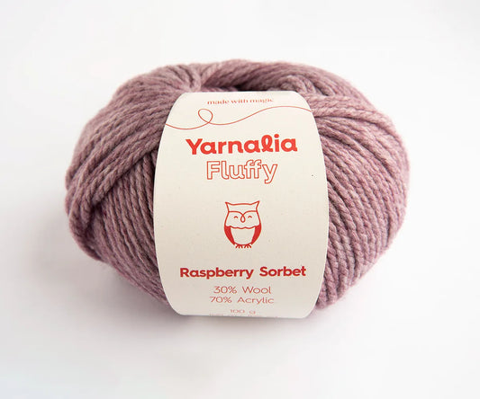 Fluffy Raspberry Sorbet
