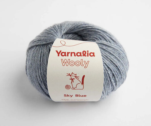 Wooly Sky Blue