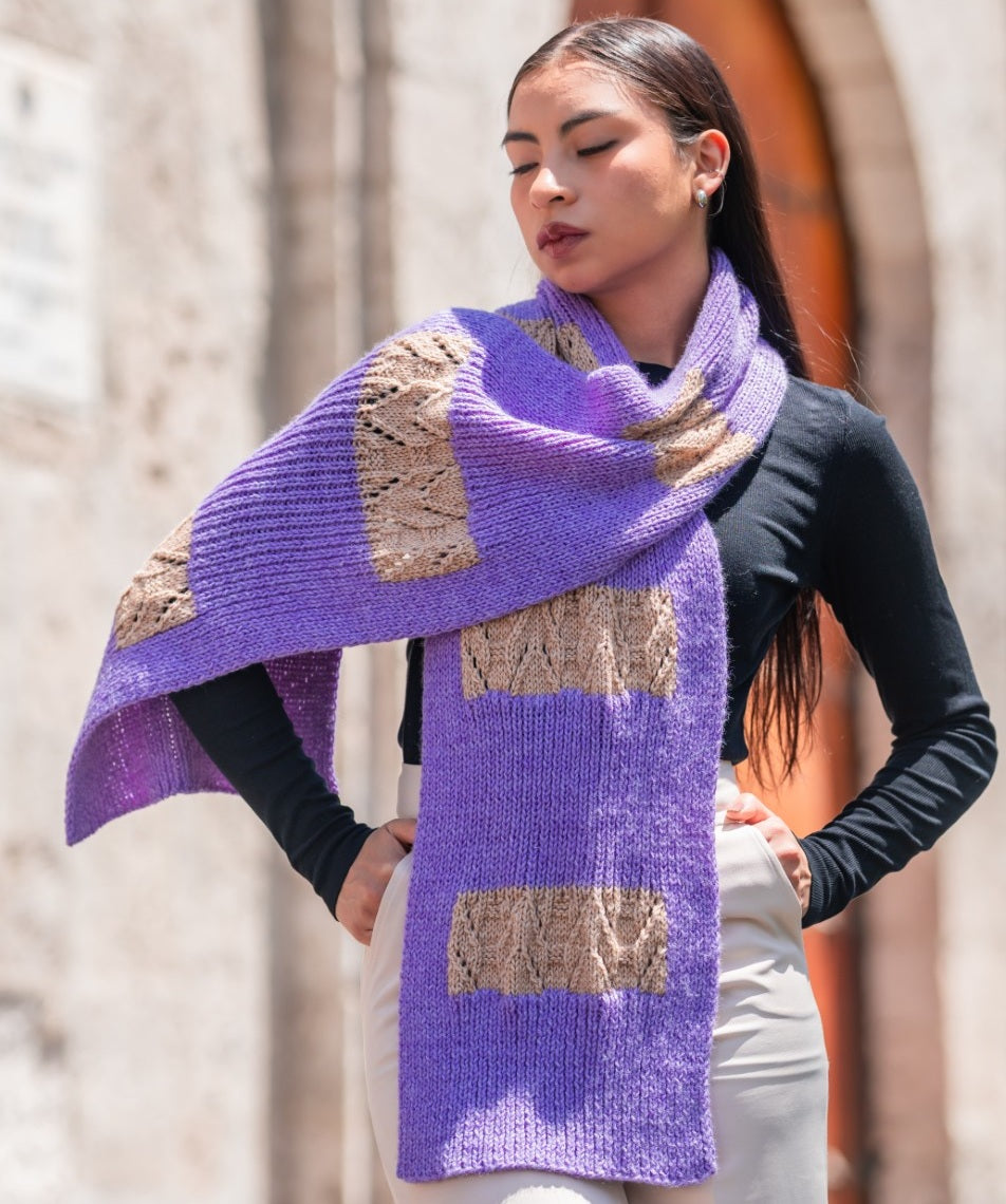Windowpane Scarf