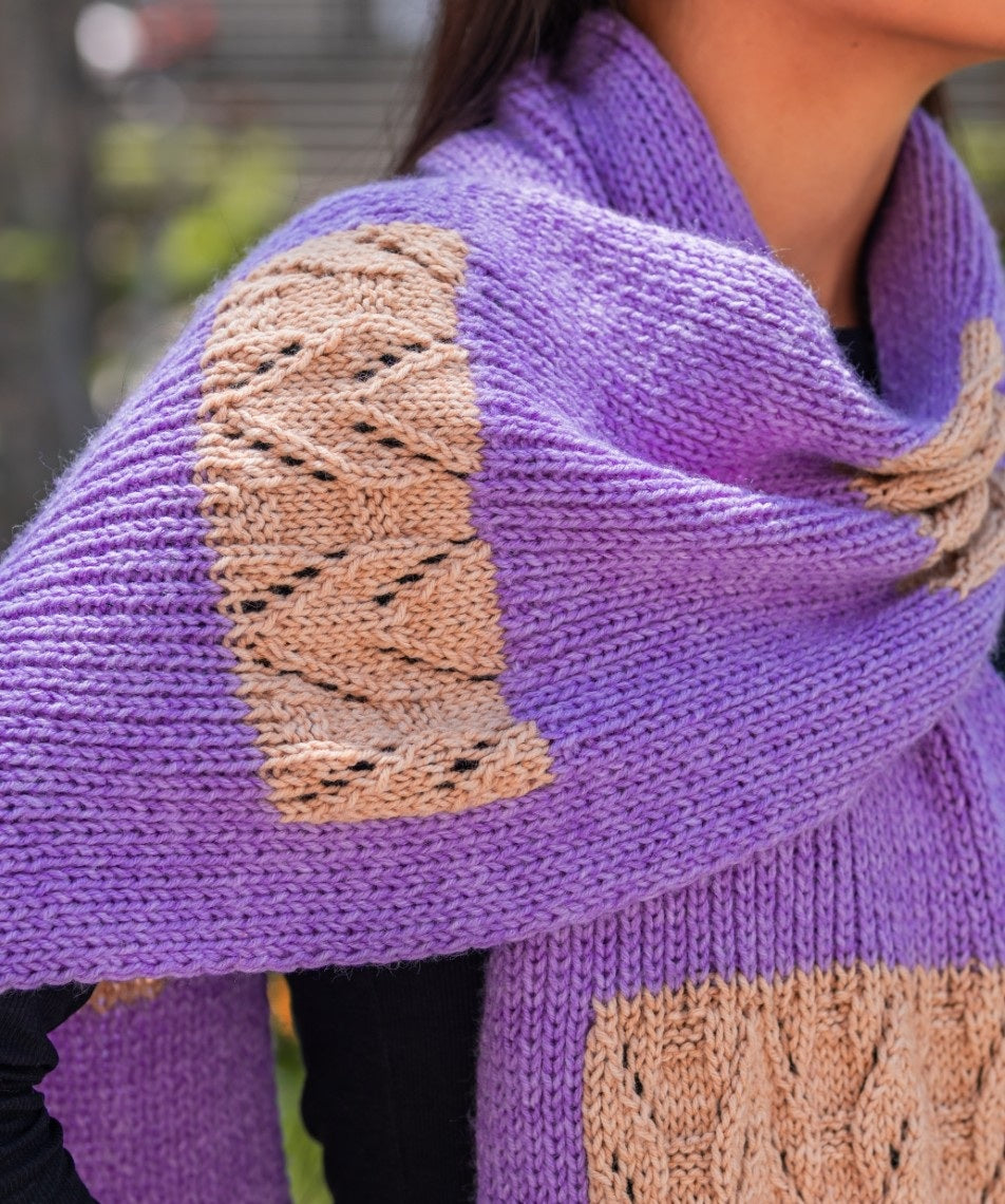 Windowpane Scarf