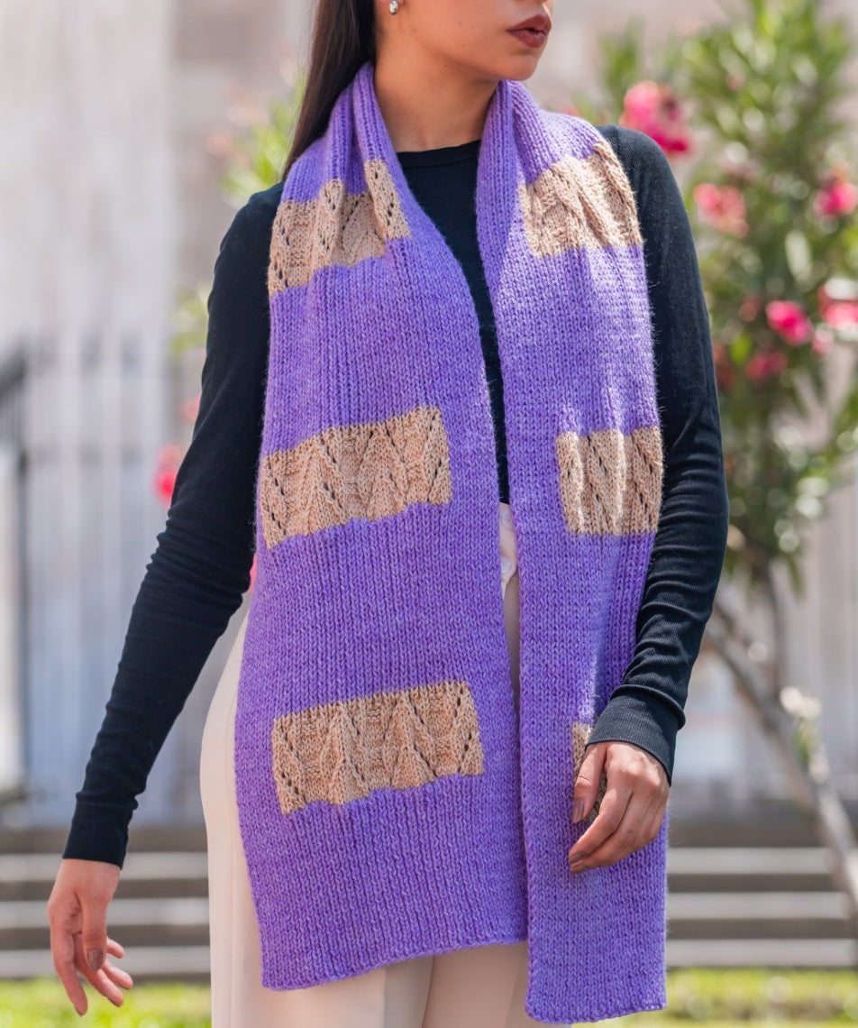 Windowpane Scarf