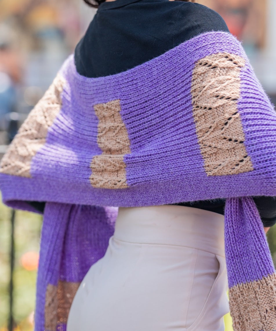 Windowpane Scarf