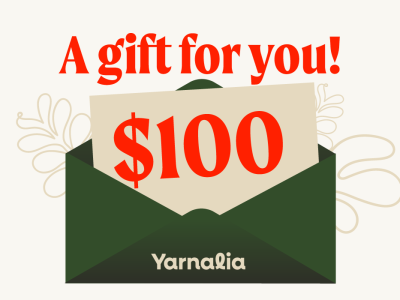gift card yarn 100 dollars