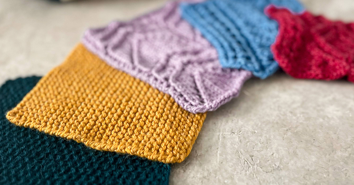 Exploring Knitting with Intentional Low-Contrast Color Palettes