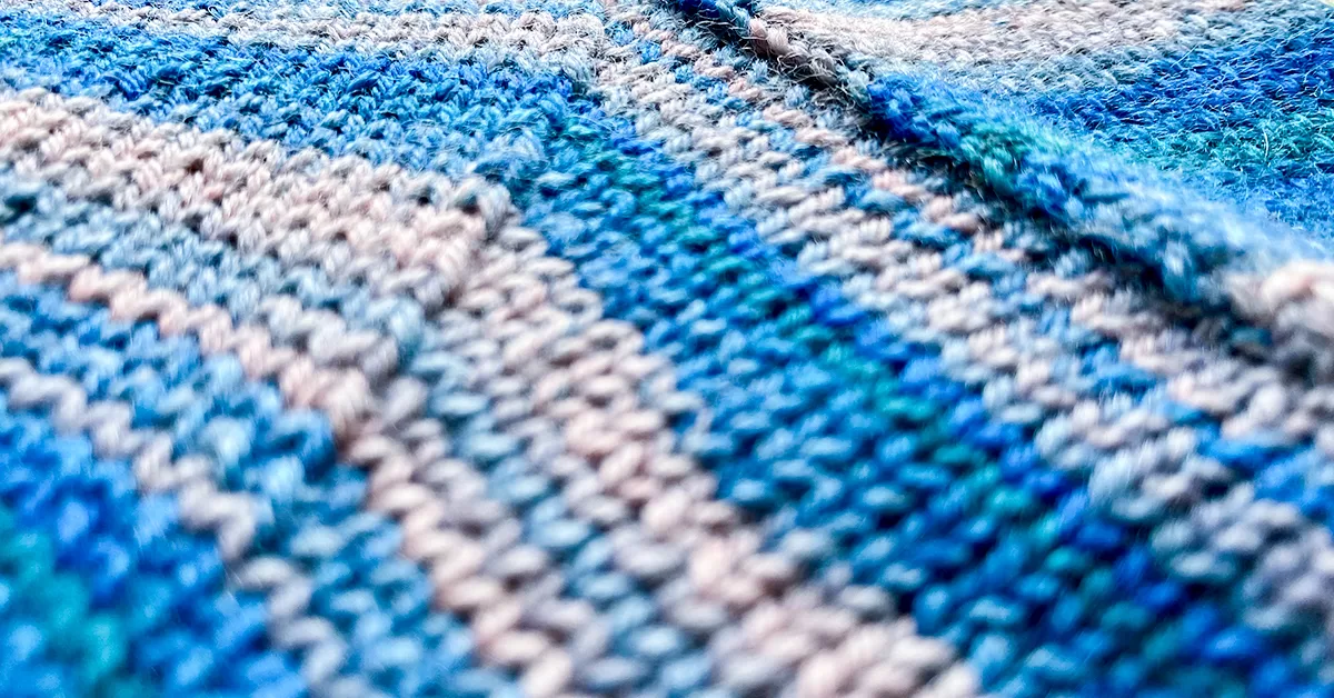 Knitting Inspiration with Stormy Sock Yarn